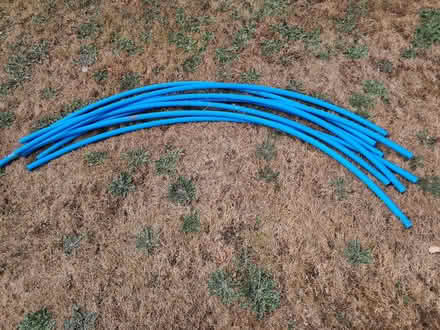 Photo of free Blue plastic water pipe (Presteigne LD8) #2