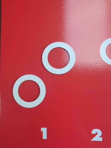 Photo of free Red metal perpetual calendar (Wimbledon SW19) #2