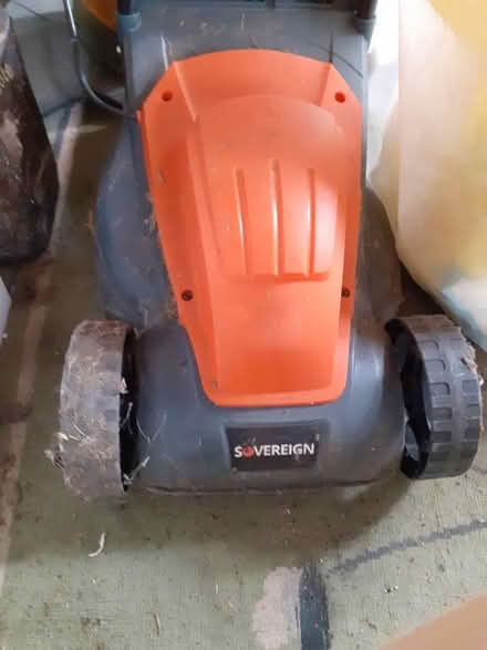 Photo of free Sovereign lawnmower with grass box (Tonbridge TN9) #3