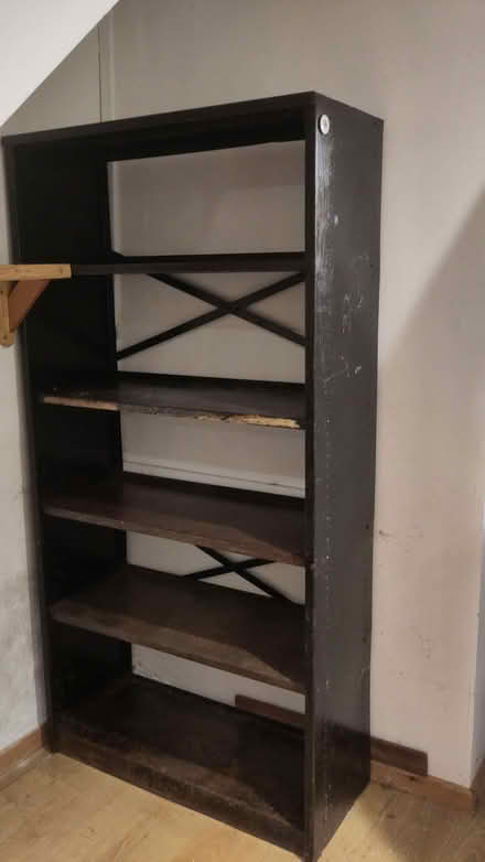 Photo of free Industrial metal shelves (St George BS5) #1