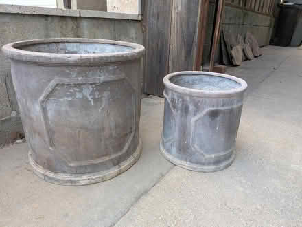 Photo of free Two used garden pots (Cambrian area of San Jose) #1