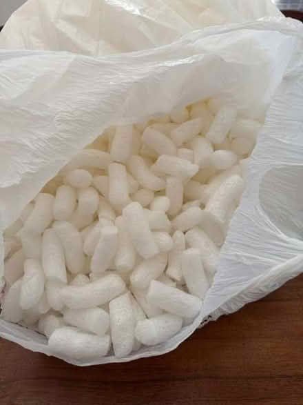 Photo of free Styrafoam "chips" used to provide padding for packaging (Oxshott KT22) #1