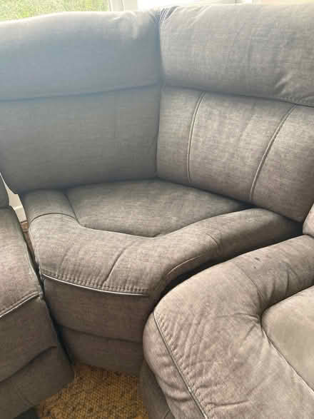 Photo of free Grey fabric sofa (Newton Mearns G77) #1