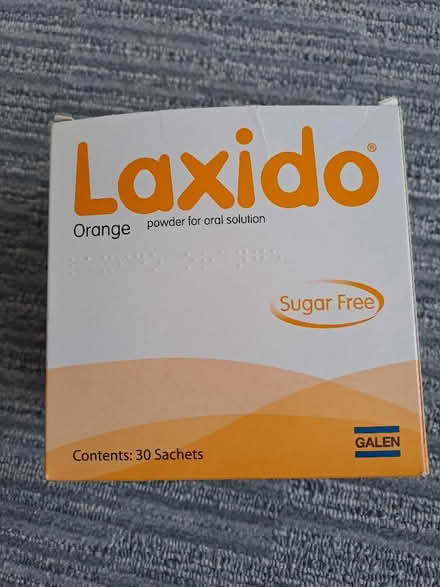 Photo of free Laxido laxative (orange flavour) (OUT OF DATE) (Harefield SO19) #1