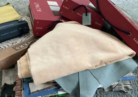 Photo of free Fabric sample books and some loose fabric (Holme Slack PR2) #2