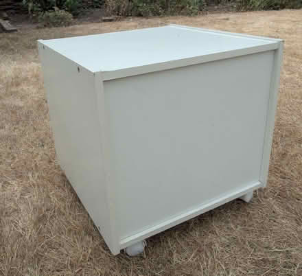Photo of free Bedside table with drawer on castors (Whitchurch-On-Thames RG8) #3