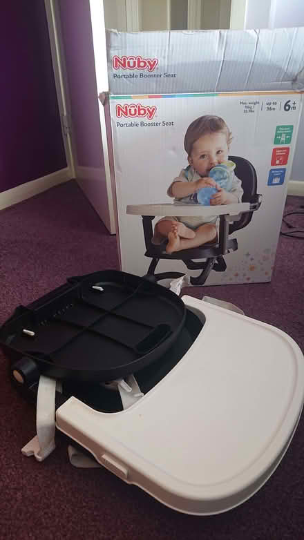 Photo of free Nuby portable booster seat (Eight Ash Green CO6) #2