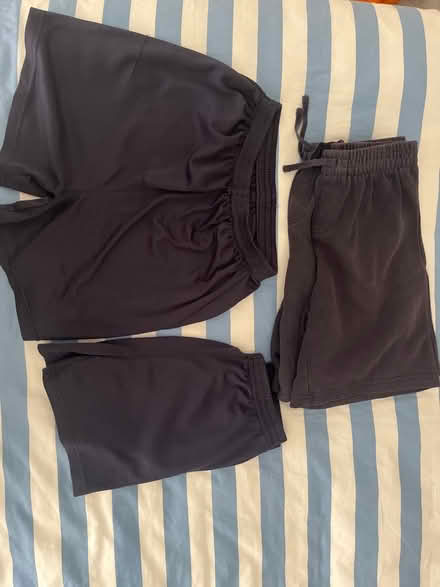 Photo of free 4 pairs of navy PE shorts (Colchester CO3) #1