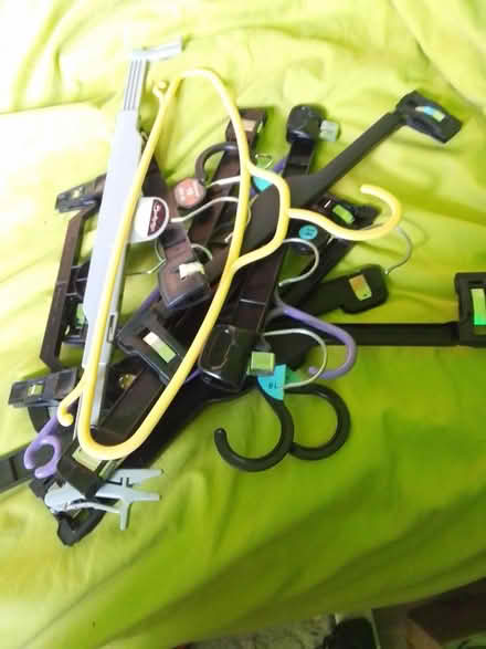 Photo of free Coat hangers ,mostly skirt hangers (Killamarsh S21) #1