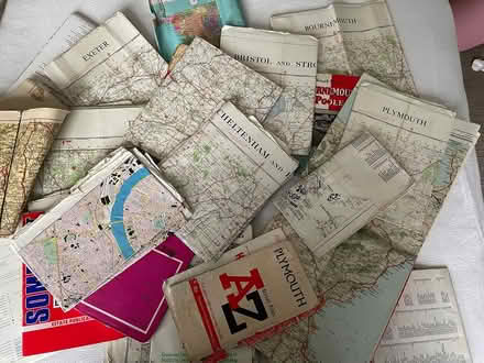 Photo of free Large pile old maps - for crafting? (Cowplain PO8) #2