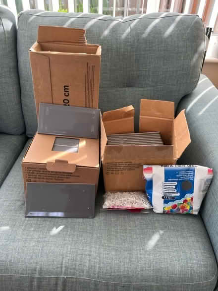 Photo of free Wall tiles spacers and some grout (SR6 Seaburn) #1