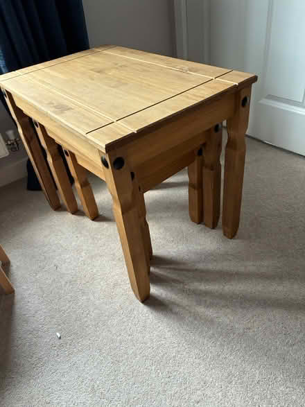 Photo of free Nest of 3 tables (Allington) #1
