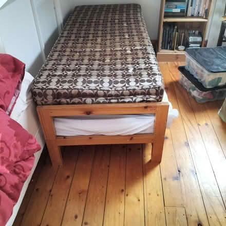 Photo of free Pair of stacking single beds 3' wide. (Moortown LS17) #1