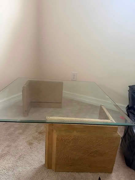 Photo of free Glass coffee table (Four corners) #1