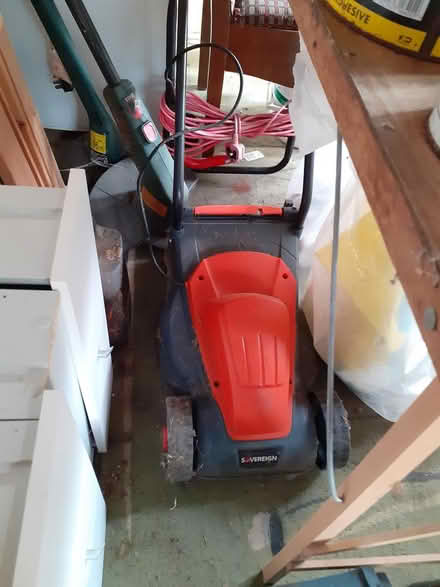 Photo of free Sovereign lawnmower with grass box (Tonbridge TN9) #1