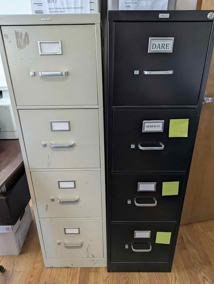 Photo of free 2 filing cabinets (Chelsea (25th St and 7th Ave)) #1