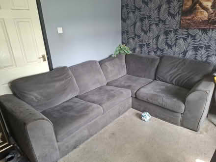 Photo of free Corner sofa with metal action bed (Birkenhead CH43) #1