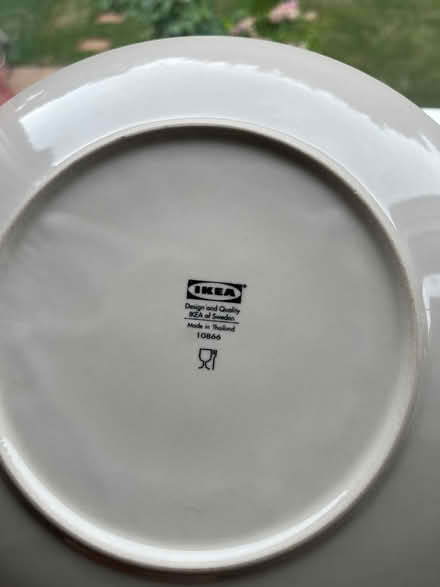 Photo of free IKEA main & side plates good con (Bidston CH43) #3