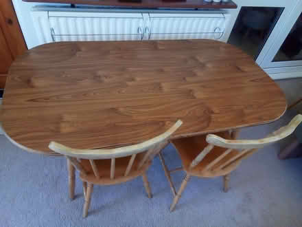 Photo of free Dining table and chairs (North Fambridge CM3) #1