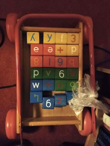 Photo of free child's trolley with bricks (Southside EH8) #1