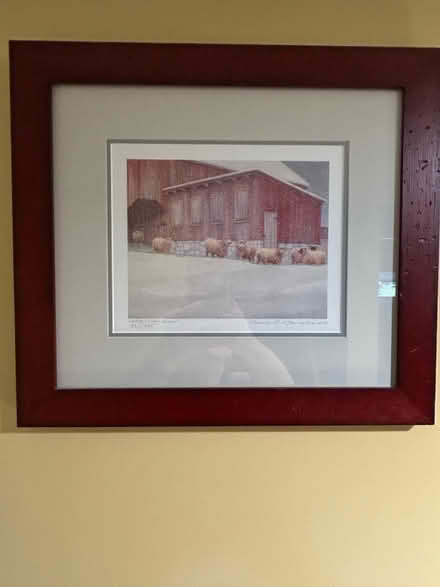 Photo of free Peaceful Sheep in the Snow Print (Owings Mills,MD) #1
