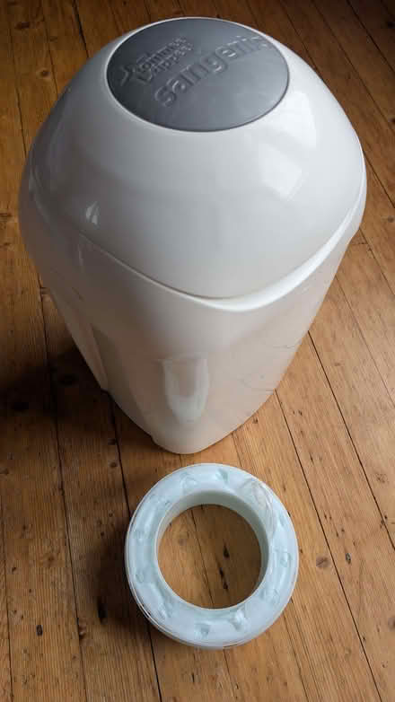 Photo of free Tommee Tippee Sangenic Nappy Bin with one bag strip (Pollokshields G41) #1