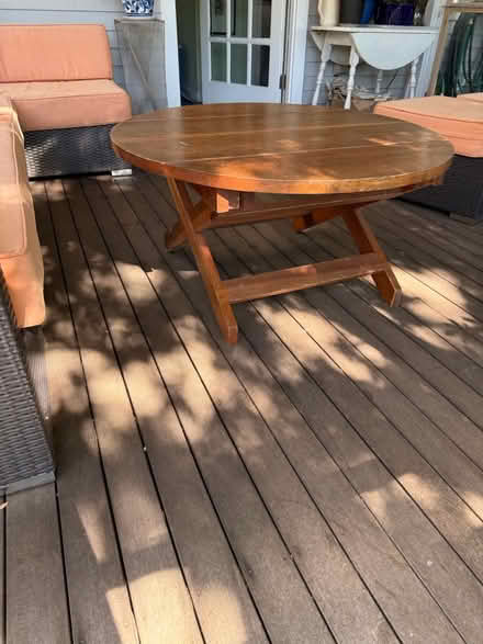 Photo of free Solid patio table (South Truro) #2