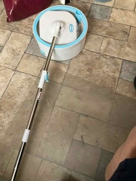Photo of free Damaged Clarsen" spin mop and bucket (Waterlooville PO7) #1