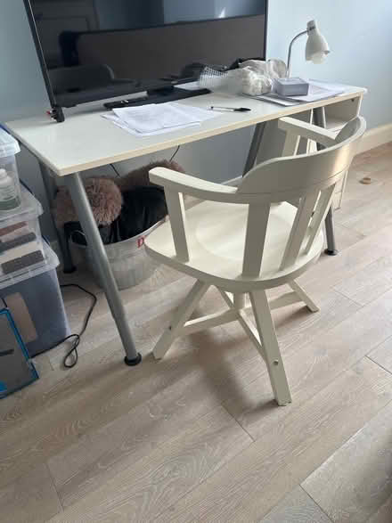 Photo of free IKEA desk and swivel chair (Enfield EN2) #1