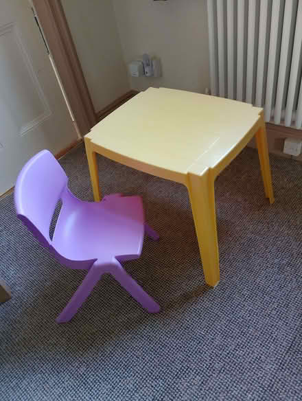 Photo of free Childs table and chair (Bassetlaw DN22) #1