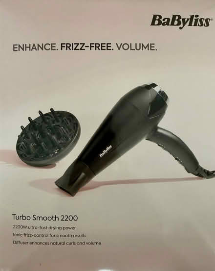 Photo of free Turbo Smooth 2200 hair dryer (London W9) #1