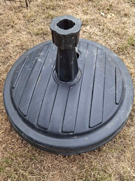 Photo of free Parasol base - plastic (North Lancing BN15) #1