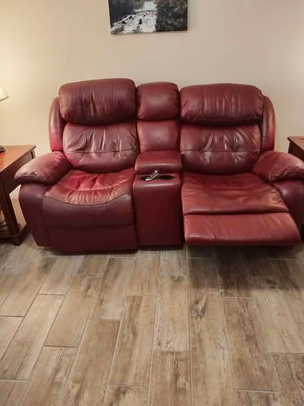Photo of free Burgandy Loveseat (southwest Marion county) #2