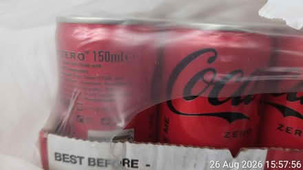 Photo of free 24× 150ml can Coke zero (Edgwarebury Lane) #2