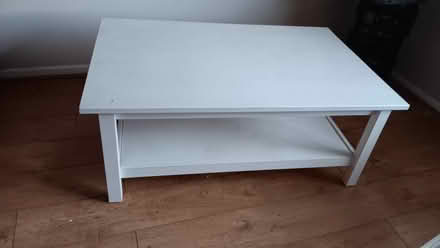 Photo of free White coffee table (Combe Down BA2) #1