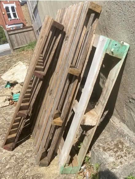 Photo of free 3 x Wooden Pallet (Lambeth SW16) #1