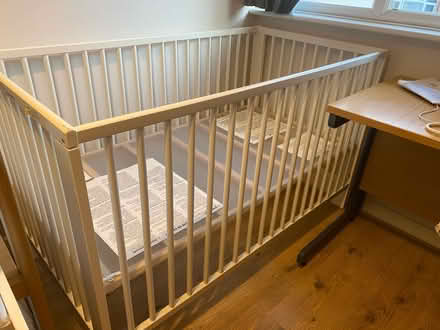 Photo of free IKEA cotbed- North American size (RG30 Tilehurst) #2