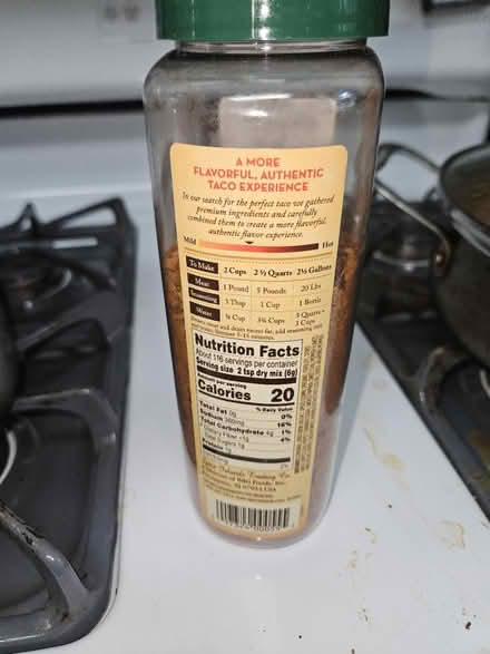 Photo of free Spice Island Taco Seasoning (Broadlands, VA) #2