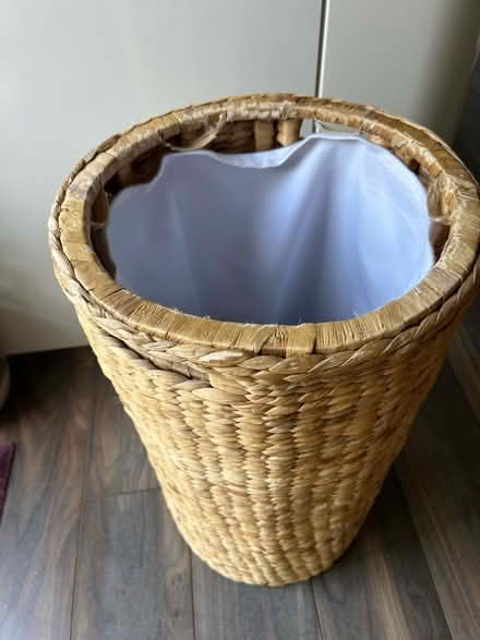 Photo of free Wicker laundry basket (Banstead SM7) #2