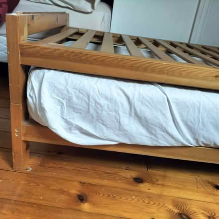 Photo of free Pair of stacking single beds 3' wide. (Moortown LS17) #3