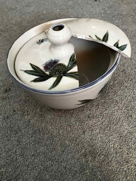 Photo of free Serving dishes (broken lids) - good for Kintsugi mending? (Craigleith EH4) #1
