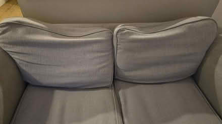 Photo of free Grey 2 seater sofa (Mitcham SW19) #2