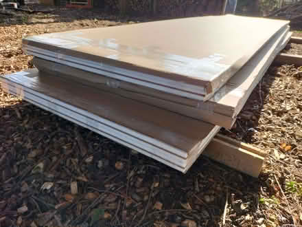 Photo of free 6 x White Upvc Flat Panel MDF Reinforced 24mm Thick (Cenarth SA38) #4