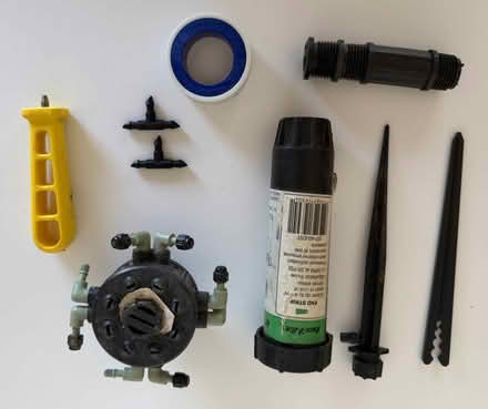 Photo of free Sprinkler + drip irrigation items (Sunnyvale near Raynor Park.) #1
