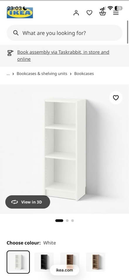 Photo of Ikea billy bookshelf (CR0 3) #1