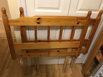 Photo of free 2 pine single headboards (Bewdley DY13) #2