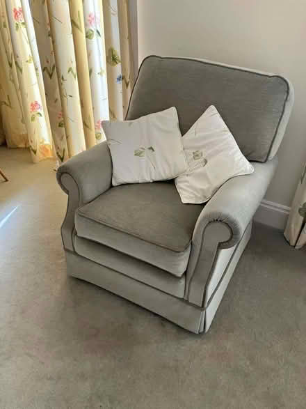 Photo of free 3 seater sofa and armchair (Weston Park BA1) #2