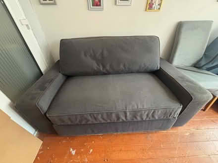 Photo of free Two seater sofa bed (Hertford) #3