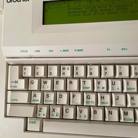 Photo of free Brother electronic Word Processor (Harlesden/Willesden Junc NW10) #3