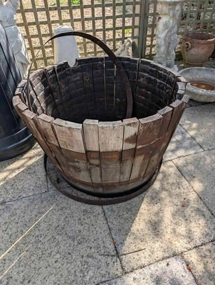 Photo of free Tatty half barrel (Bexhill-on-Sea TN39) #1